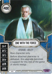 One With the Force (Sold with matching Die)